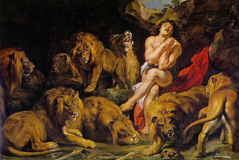  Daniel in the Lion's Den af